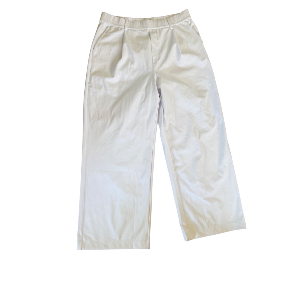 NWT Halara white wide leg pants
